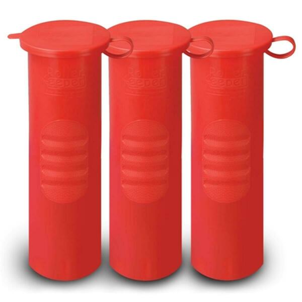 Obvious Solutions Roller Keeper in Red, 3PK 3-PK-RD